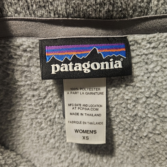 Patagonia Better Sweater fleece lined pea coat XS - Picture 7 of 9